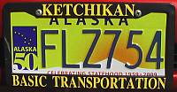 Nummernschild Ketchikan