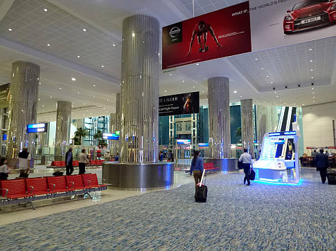 In Dubai am Airport