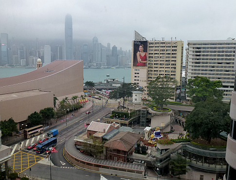 HKG Blick aus dem Hotel