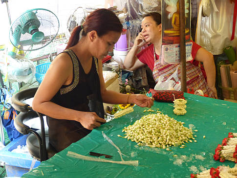 Blumenmarkt Bangkok
