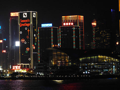 Hongkong Skyline Lightshow