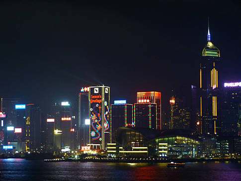 Hongkong Skyline Lightshow