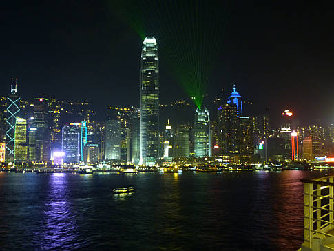 Hongkong Skyline Lightshow