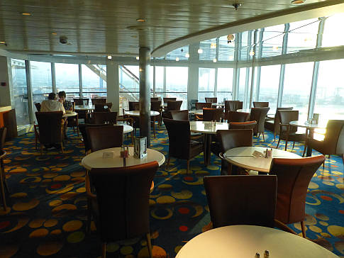 Buffetrestaurant im Heckbereich