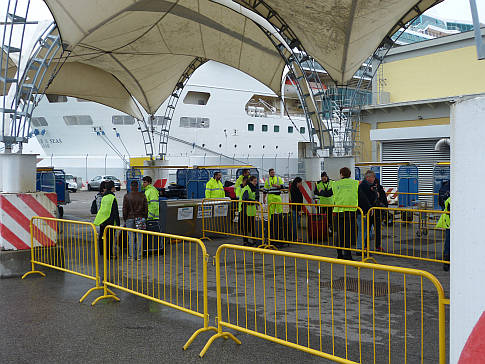 Kofferabgabestelle von RCI