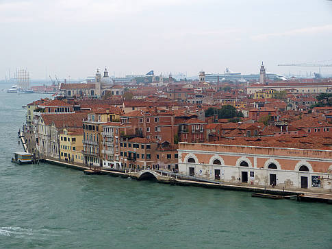 Ausfahrt aus Venedig