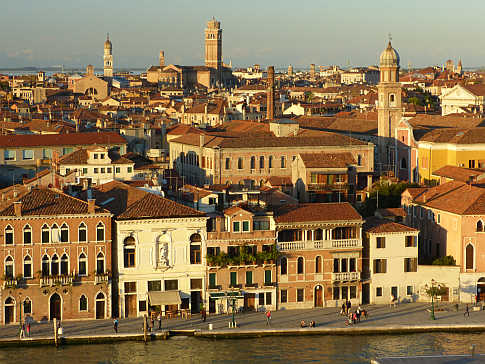 Sonnenuntergangsausfahrt Venedig