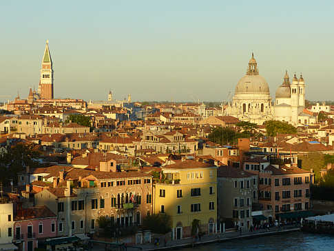Sonnenuntergangsausfahrt Venedig