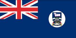 Nationalflagge Falkland