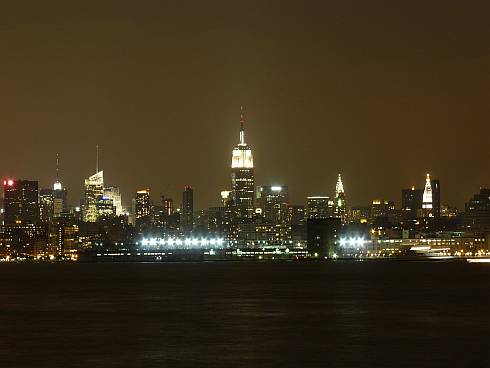 Skyline erster Abend