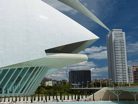 Ciudad de les Arts Gebäude