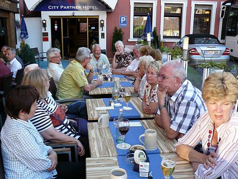 Erstes Abendessen