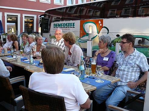 Erstes Abendessen